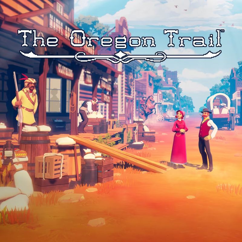The Oregon Trail: Deluxe Edition box art for Playstation 5